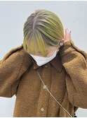 グレージュ×イエロー