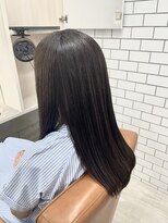 ハツ 橋本(HATSU)&nbsp;【岩崎】ダークブラウン×ストレート