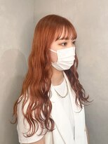 アリー 新百合ヶ丘店(ally)&nbsp;派手すぎないオレンジカラー