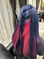 ゼノ(Xeno)&nbsp;ネイビーブルー×ビビットピンク