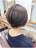 白髪染め/髪質改善/中野/ボブショート ビフォアー&アフター