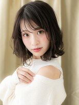 カバーヘア ブリス 北浦和(COVER HAIR bliss)&nbsp;大人美人ウェットスタイル黒髪美髪外ハネボブ314X北浦和30代40代