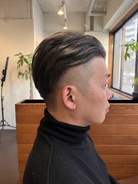 スープレックス ヘアーデザイン(SOUPREX HAIR DESIGN) 大人メンズ 刈り上げ リバーススタイル