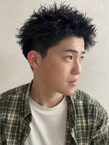 ザ ワンアンドオンリー シズオカ(The one and only. Shizuoka)&nbsp;Men’s/フェザーパーマ/サーフカール/ニュアンスデザイン