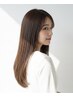 【新規/美髪☆ツヤ髪】　カット＋縮毛矯正＋カシミヤトリートメント 