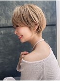 【MONA】丸みショート/ショートカット/束感ショート