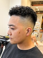 ルースト 京都駅前店(ROOST)&nbsp;極道パーマ×スキンフェード