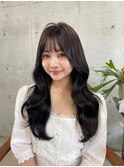暗髪・くびれヘア・レイヤーカット