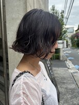 メゾンアクア 表参道(Maison ACQUA)&nbsp;〒ミディアムパーマデジタルパーマボブパーマナチュラルブラウン