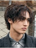 仙台センターパート緩めツイストスパイラルパーマ刈り上げなし