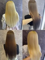 リアラ 渋谷(LIALA)&nbsp;ハイライト、ブリーチ、ダブルカラー、インナーカラー、エクステ