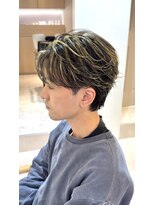 アイトーキョー 横浜(AI TOKYO)&nbsp;ニュアンスパーマ×太めハイライト