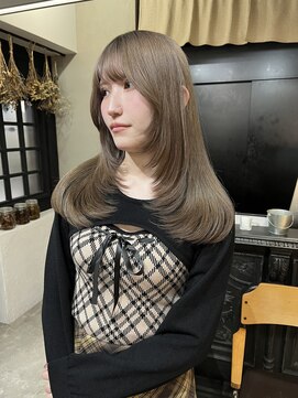 ノエル 池袋店(noel) 【noel】hachi×レイヤーカット ブリーチなしダブルカラー