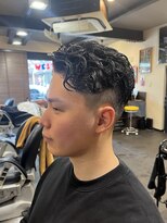 ドゥーエン 守口店(DoEN)&nbsp;かきあげラルフショート×テーパーフェード