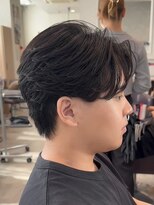メンズヘアフェイス(Men's hair FACE。)&nbsp;大人毛流れセンターパート