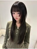 19168_髪質改善縮毛矯正黒髪アッシュブラックハッシュカット