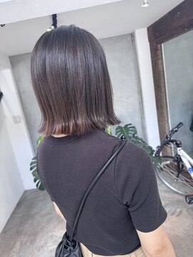 エムドットヘアーサロン(M. hair salon) 【栗本浩司】大人のクールボブ
