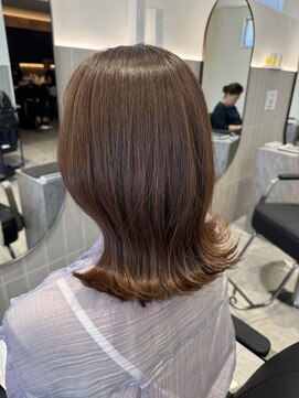 グラムヘアー(GLAM HAIR) ベージュブラウンカラー