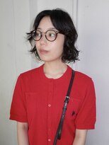 ボウ 本町(BOW)&nbsp;センターパート　レイヤー　ボブパーマ