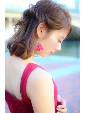 トリコ心斎橋(trico) 結婚式,二次会,パーティーOK!ウェービーねじりルーズアップ