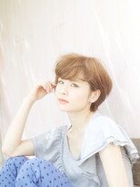 リノヘア プラス 関内店(RINO hair＋) RINO関内☆ベージュカラーがお似合いの　愛されショート☆