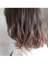 アコット(Acotto.)&nbsp;コーラルピンク グラデーション デザインカラー 下北沢 Kota