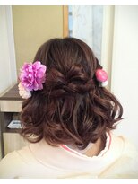 ココン(cocon) リボン風ヘアアレンジ