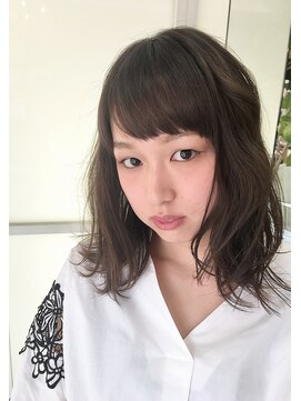 カシータ(casita) ”casita ”大人気のロブ×色気☆切りっぱなし外ハネ