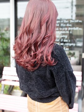 フラワード(flowered) 早朝8:30からできます♪ピンクレッド