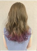 ロング20代30代40代イメチェンフルバング似合わせカット美髪