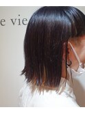 外ハネショートボブ