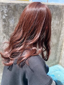 ヘアメイク サンサーラ 志度店(Hair Make SAMSARA) 艶やかピンク