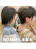 【オール世代おススメ】大人可愛い小顔ショートROMMY本厚木