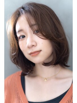 リル 7F 銀座(Rire) 【Rire-リル銀座-】大人ナチュラルひし形ボブ☆