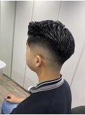 東京barberビジネスマンフェードスタイル