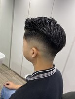 ドルクス 日本橋(Dorcus) 東京barberビジネスマンフェードスタイル