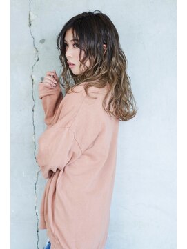 アッシュ 行徳店(Ash) 外国人風グラーデションロング