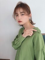 テラス 中百舌鳥(Terrace)&nbsp;グレージュゆるbobの可愛いアレンジ