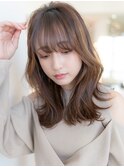 20代30代/大人かわいい/くびれ/髪質改善/ミディアムレイヤー