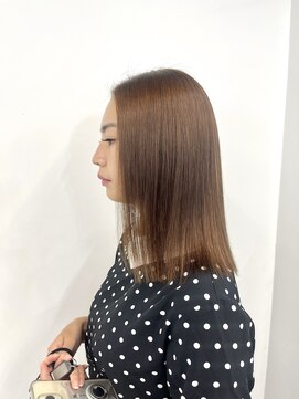 ピープスアンドスー 表参道 渋谷(Peeps&Suu.) 髪質改善トリートメント/艶髪/切りっぱなしボブ