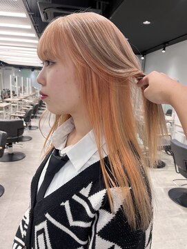 ゼスト 八王子店(ZEST) アンブレラカラー/ホワイトミルクティー/佐々木麻衣