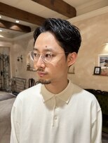 大人メンズヘア/ビジネス/パーマ/メンズショート/30代/40代/髪型