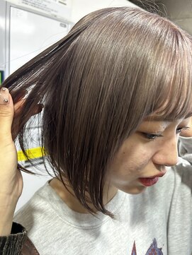 アース 高円寺店(HAIR & MAKE EARTH) ホワイトグレージュカラー