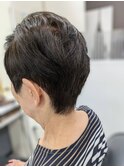 襟足スッキリショートスタイル