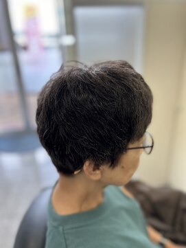 サンひまわり 高来店 クセを活かしたヘアカット