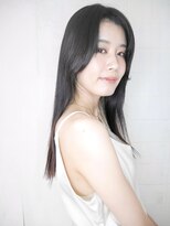 シュシュ(shushu)&nbsp;艶髪ストレートロング『有海一生』/髪質改善/顔まわりカット