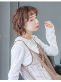 丸みショートボブ