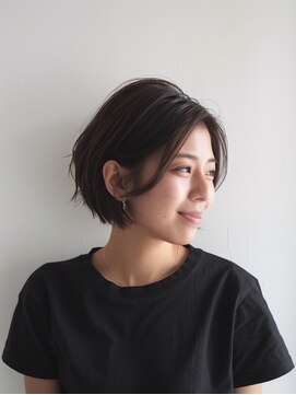 クラン 六甲道(Chlan) 耳かけボブでこなれ感