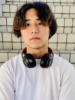 サロンドクロエ(Salon de Chloe)&nbsp;マッシュヘア__マッシュパーマ__センターパート__ 20代30代40代