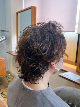 ヘアーブランドジン ティアラ(HAIR BRAND Jin Tiara) ショートパーマ【松山美容室】